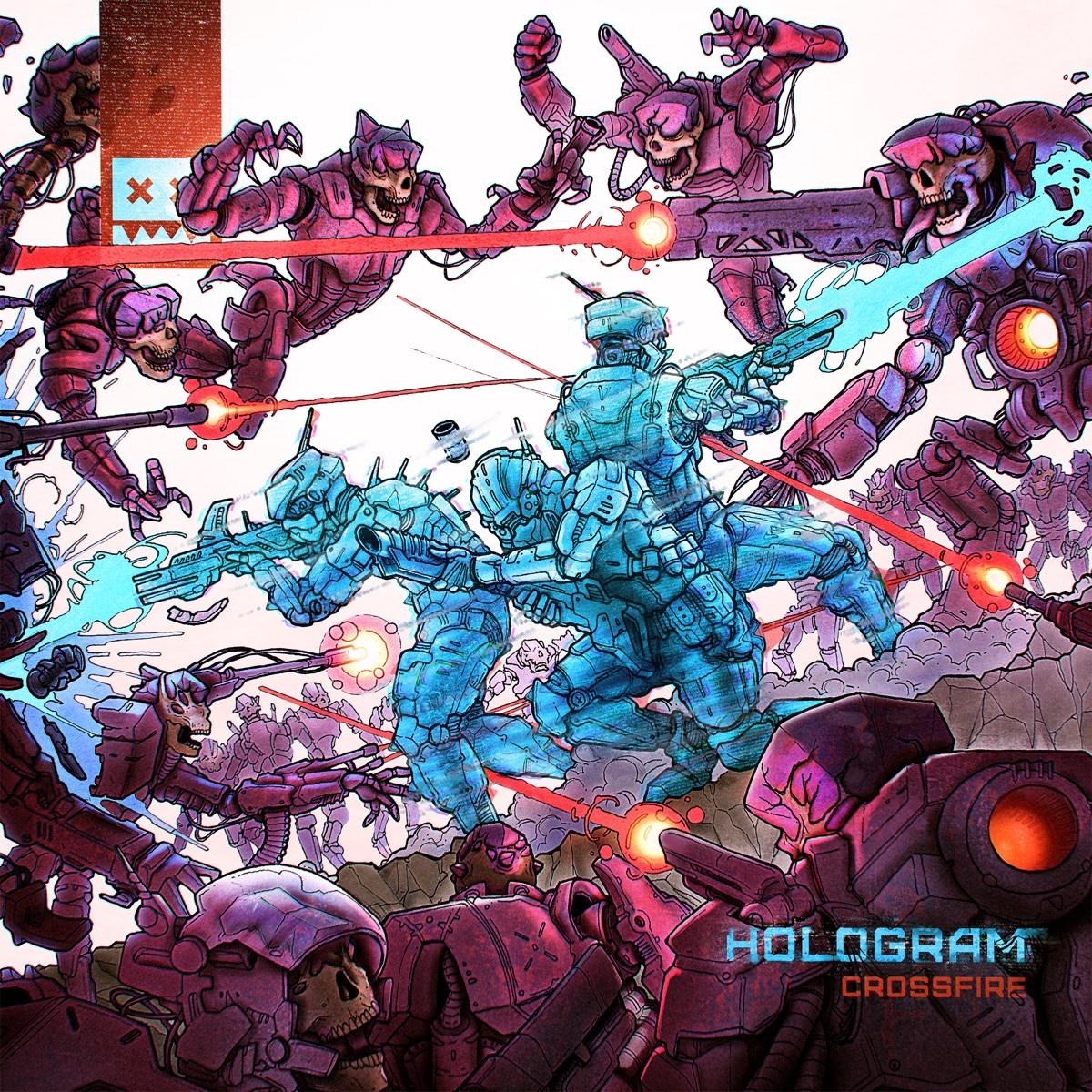 Crossfire - Single by Hologram album cover
