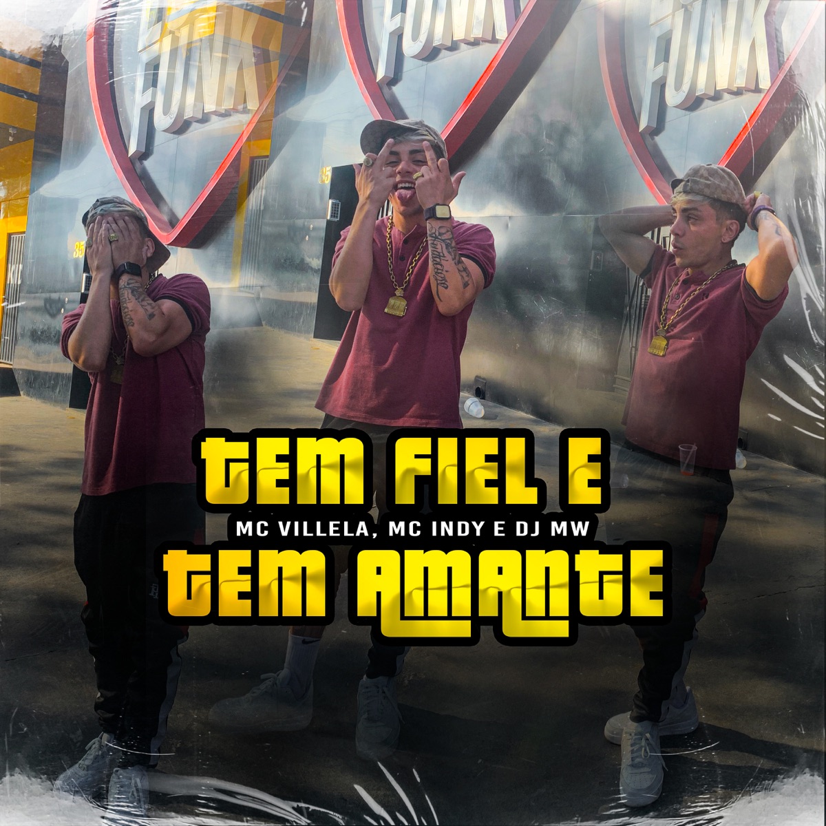 Tem Fiel e Tem Amante - Single by Mc Villela, MC INDY & DJ MW album cover