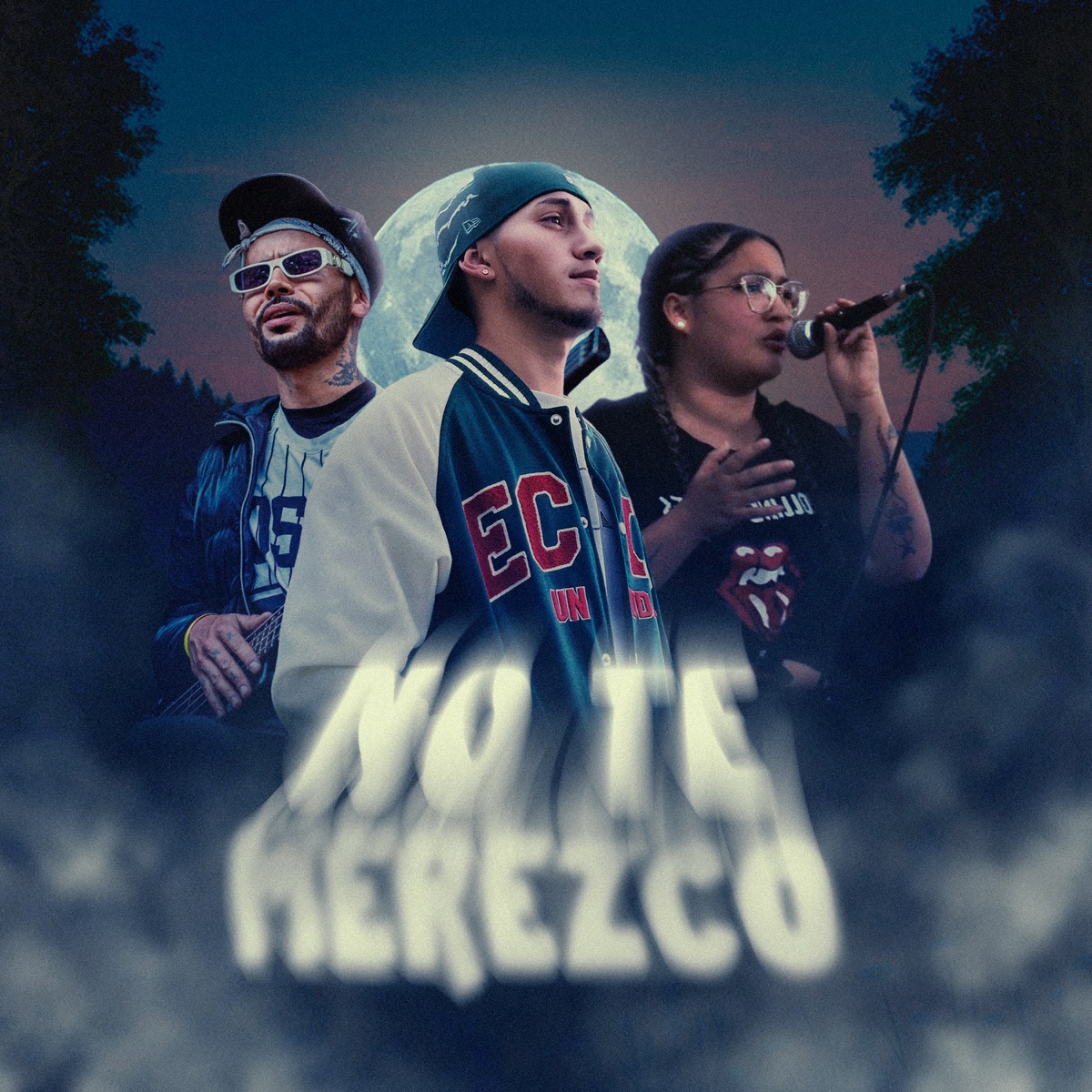 No Te Merezco - Single by Natural Díaz, Luna Music & Alejo D MinD Oficial album cover
