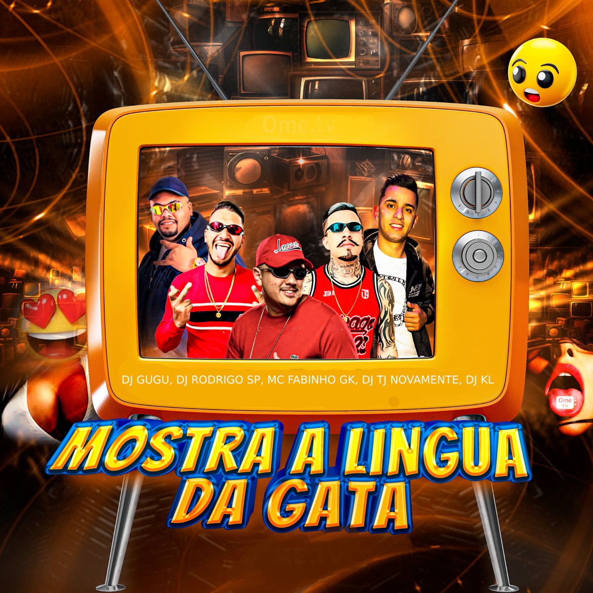 Mostra a Língua da Gata (feat. Dj K.L, DJ TJ NOVAMENTE, Mc Fabinho GK & DJ RODRIGO SP) - Single by Dj Gugu album cover