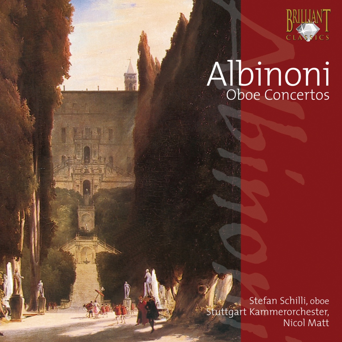 Albinoni: Oboe Concertos by Stefan Schilli, Stuttgart Chamber Orchestra & Nicol Matt album cover