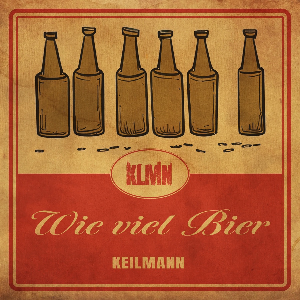 Wie viel Bier - Single by Keilmann album cover