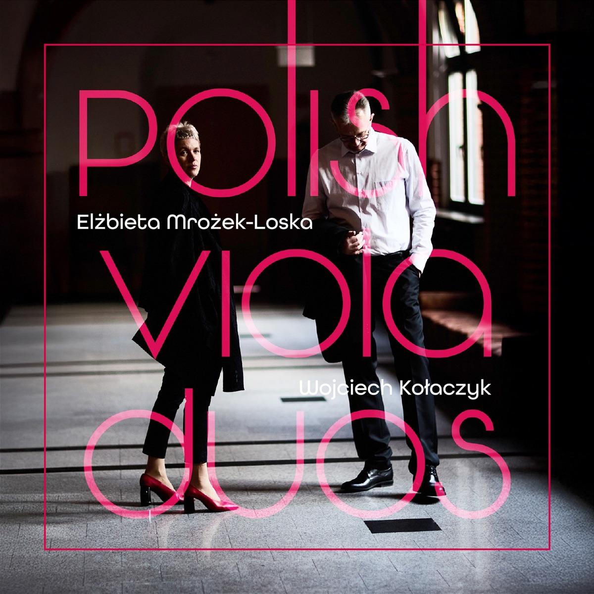 Polish viola duos by Elżbieta Mrożek-Loska & Wojciech Kolaczyk album cover