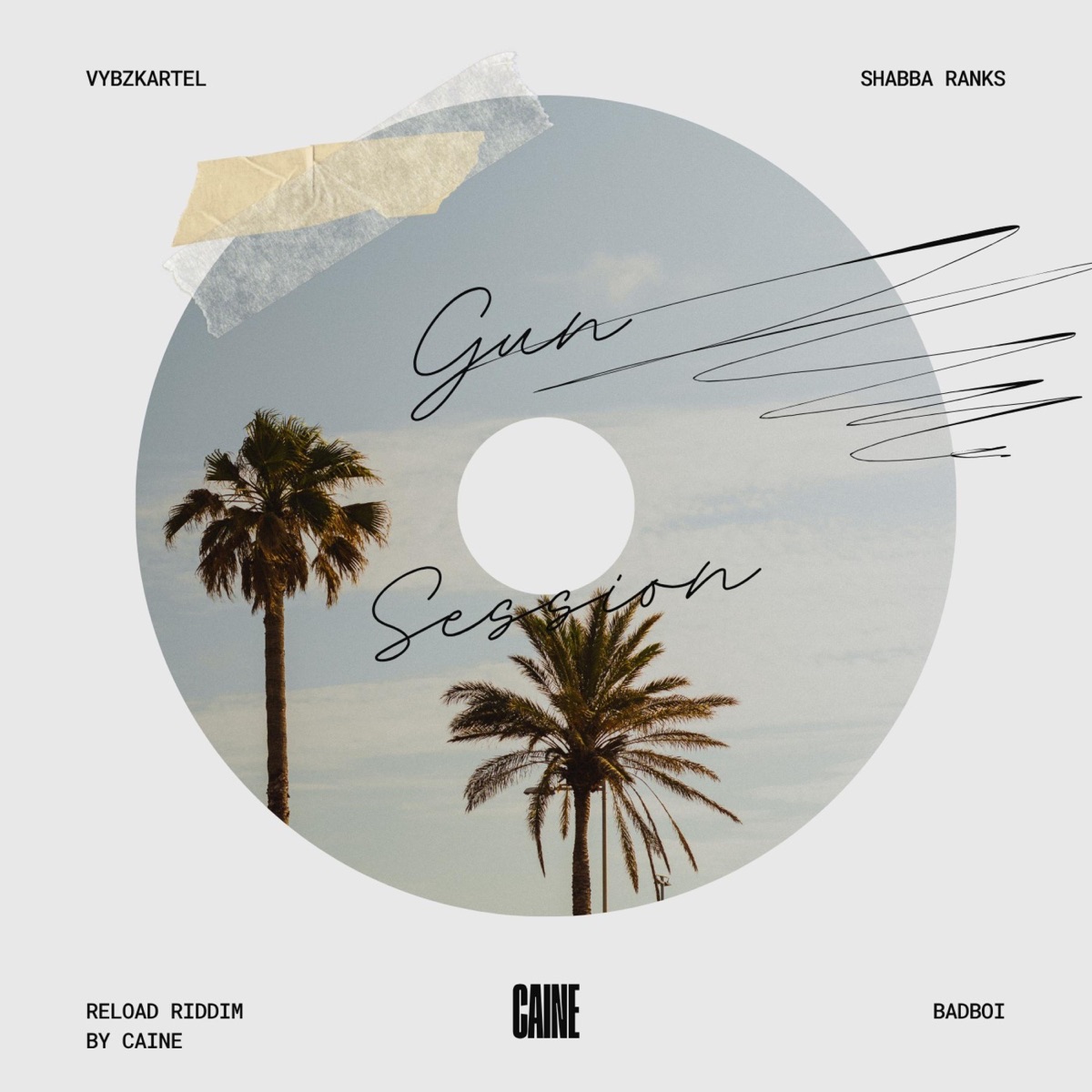 GUN SESSION BY CAINE - Single by Caine album cover