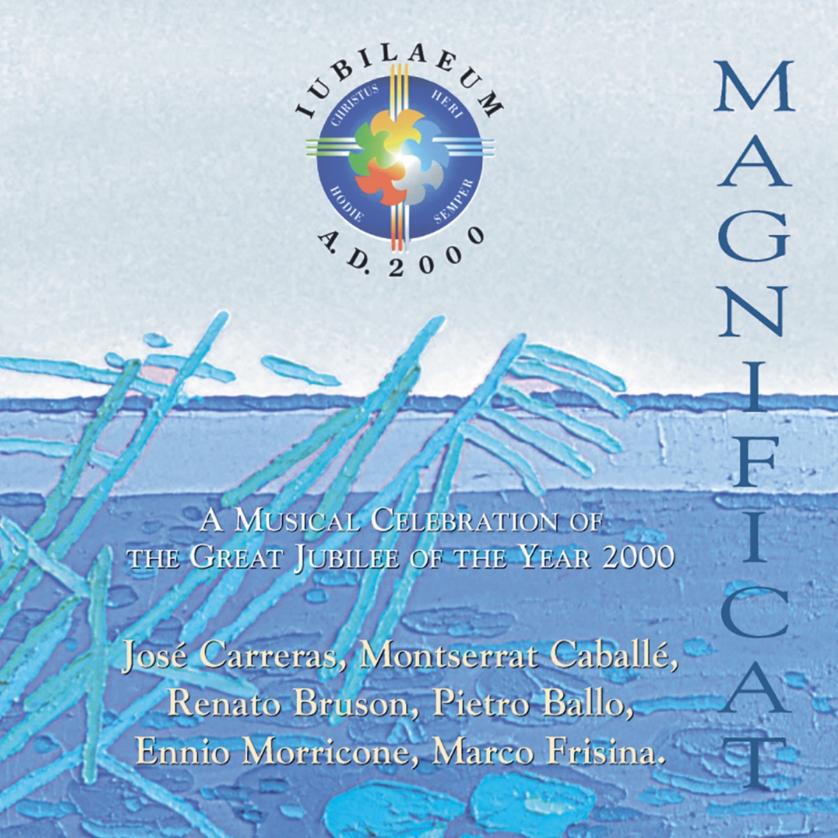 Magnificat by Orchestra Sinfonica di Roma, Orchestra I Pomeriggi musicali, Coro e Orchestra dell'Accademia di Santa Cecilia, Or chestra sinfonica dell'Emilia Romagna, Ennio Morricone, David Gimenes, Pablo Colino & Marco Frisina album cover