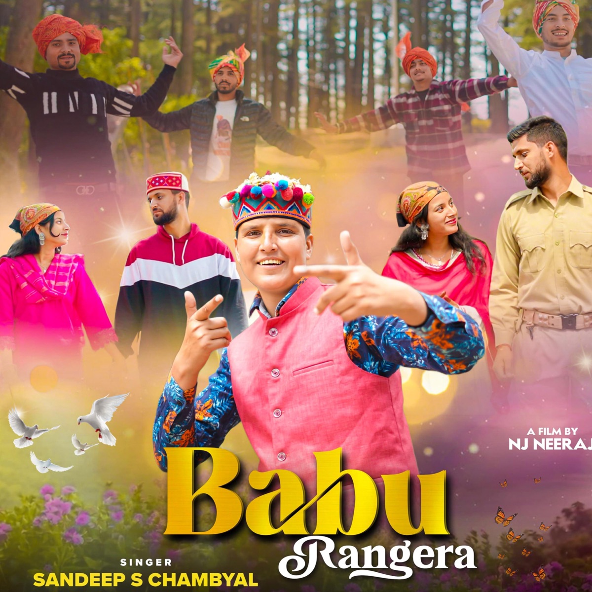 Babu Rangera - Single by Sandeep S Chambyal album cover