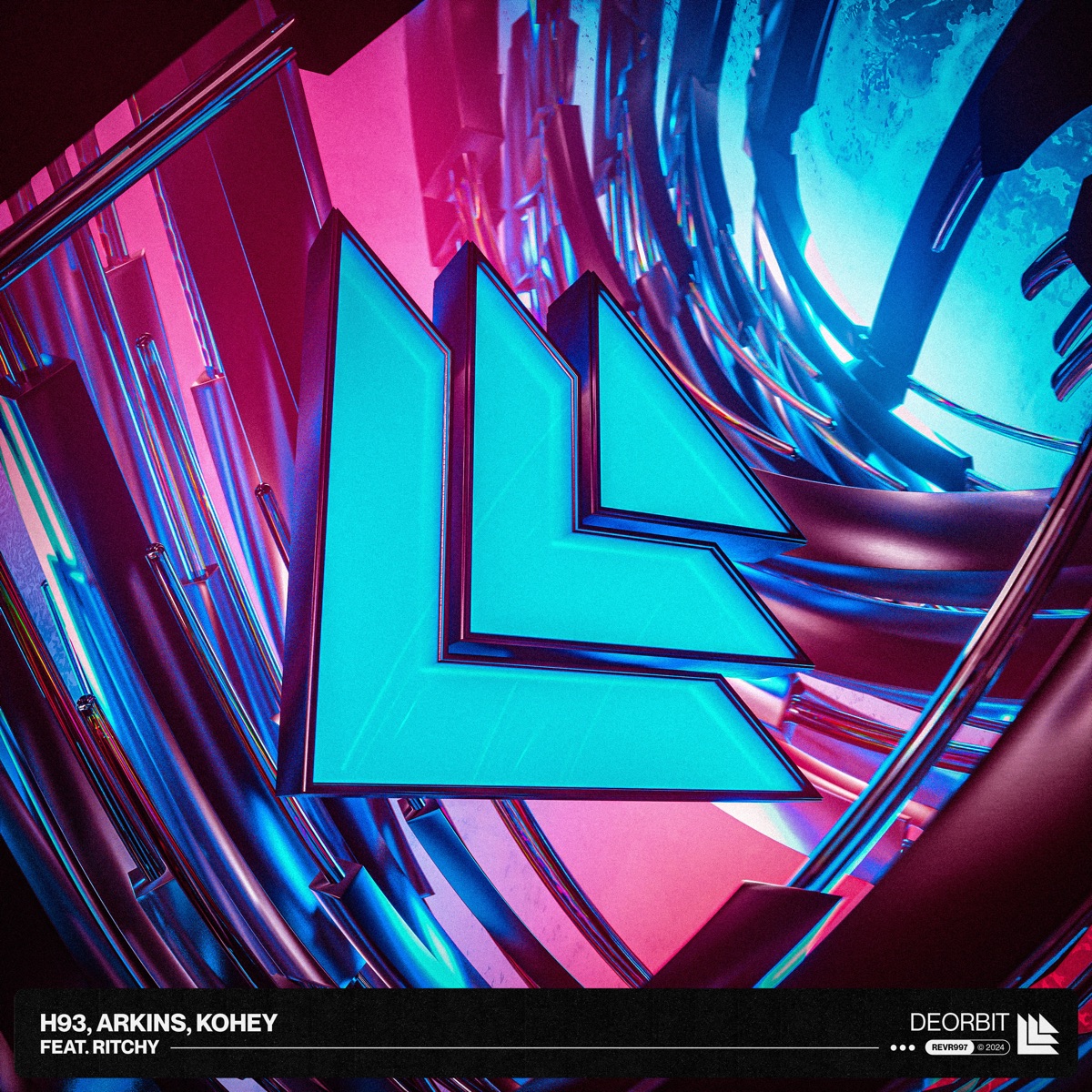 Deorbit (feat. Ritchy) - Single by H93, Arkins & Kohey album cover