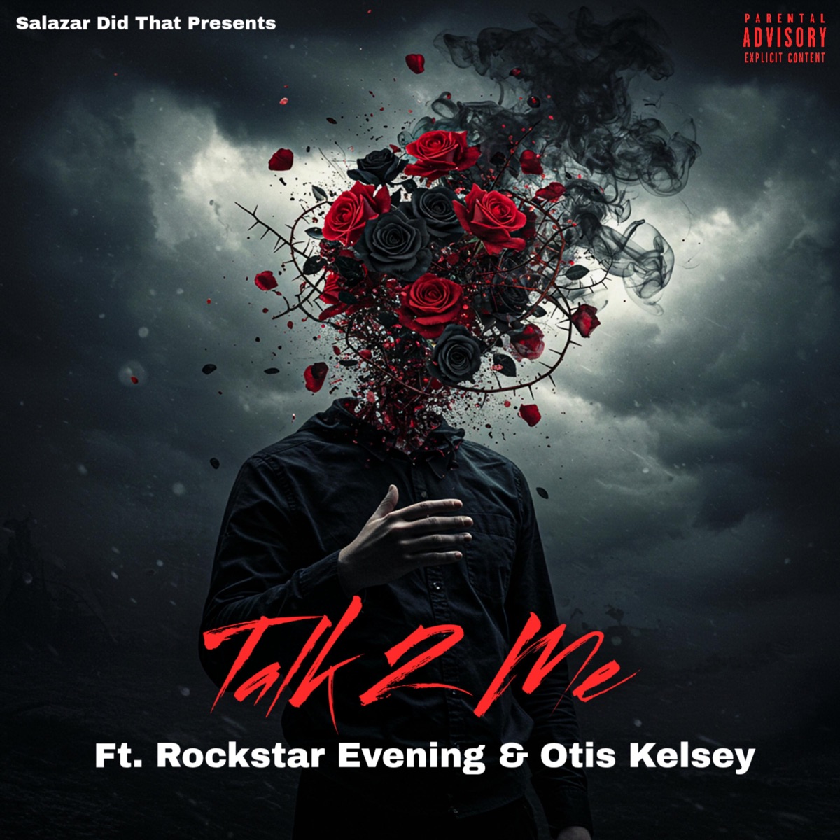 Talk 2 Me (feat. Rockstar Evening & Otis Kelsey) - Single by Salazar Did That album cover