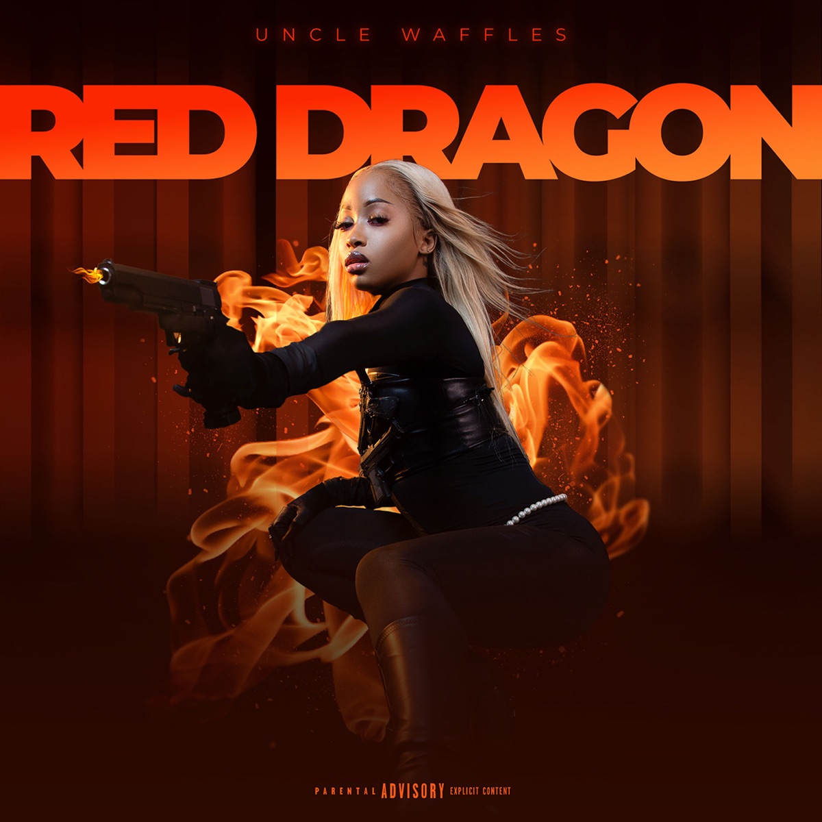 Red Dragon - EP by Uncle Waffles album cover