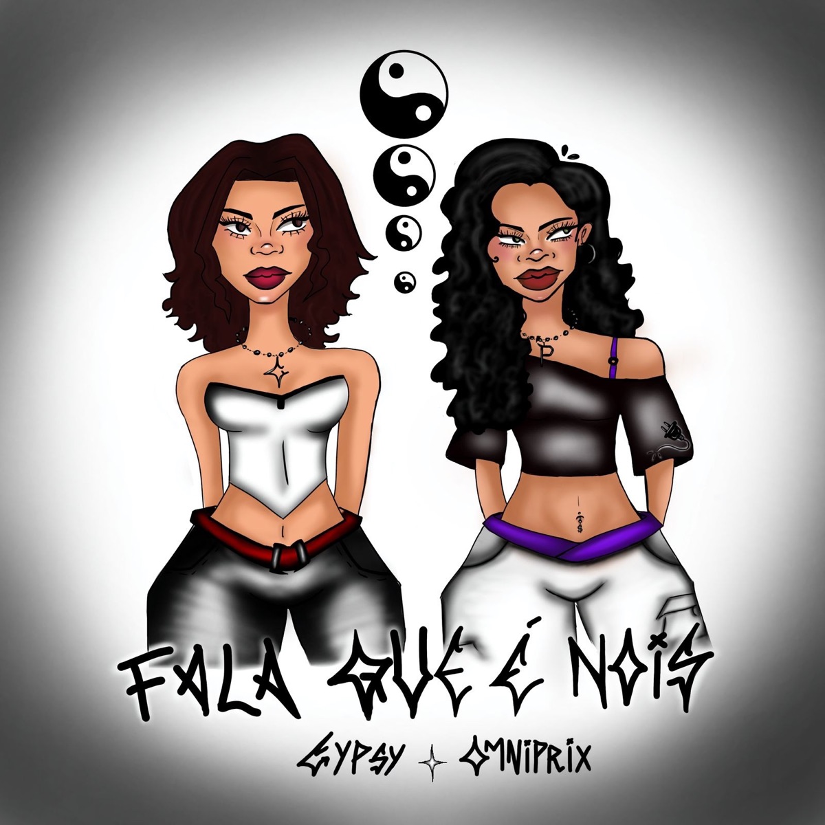 Fala que é nois (feat. Codeguina) - Single by Gyp$y & Omniprix album cover