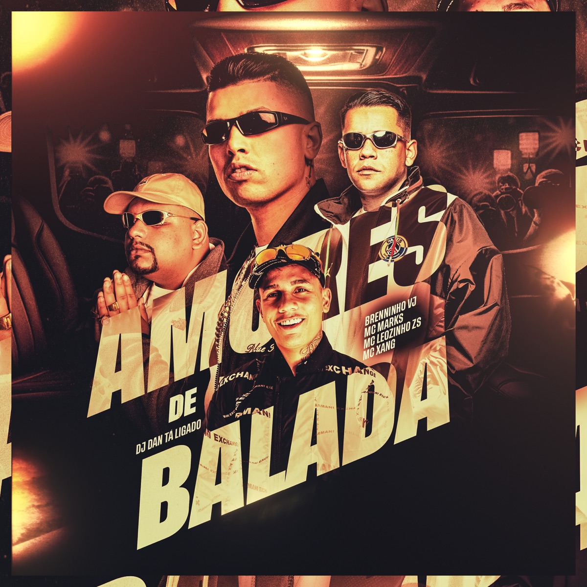 Amores de Balada (feat. MC Leozinho ZS, Mc Xang) - Single by Brenninho VJ, MC Marks & DJ Dan Tá Ligado album cover