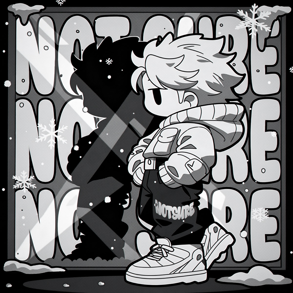 NOT SURE - EP by WXCHSXN & ASTXR album cover