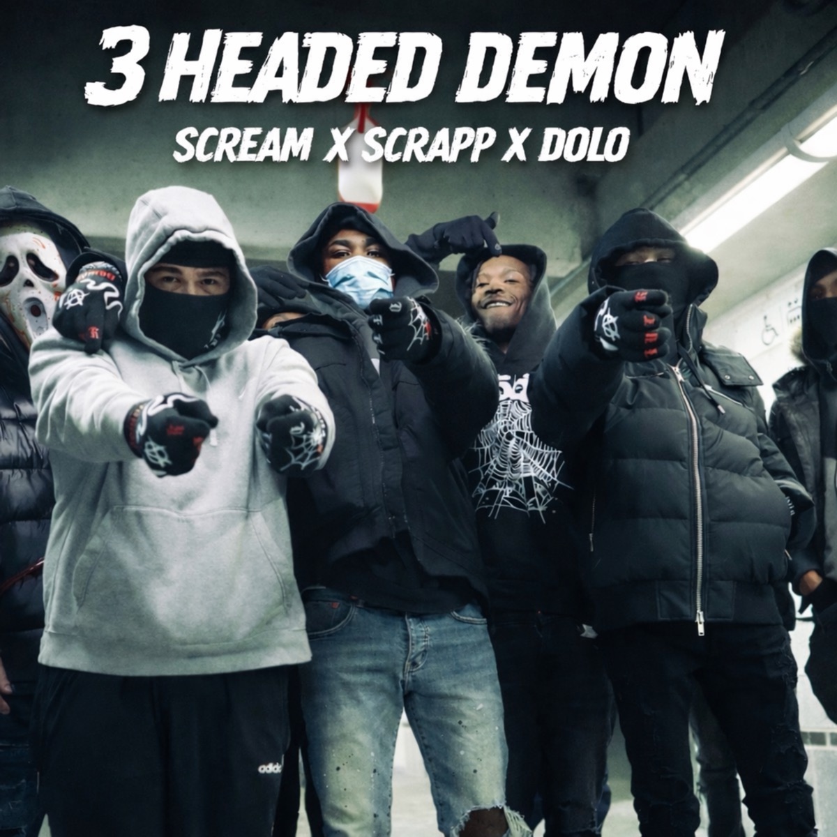 3 Headed Demon (feat. Scrapp & BD Dolo) - Single by ScreamFromTTB album cover