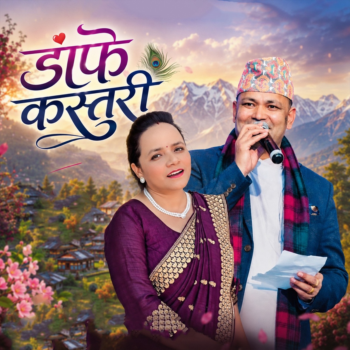 Danfe Kasturi - Single by Raju Pariyar & Laxmi Neupane album cover