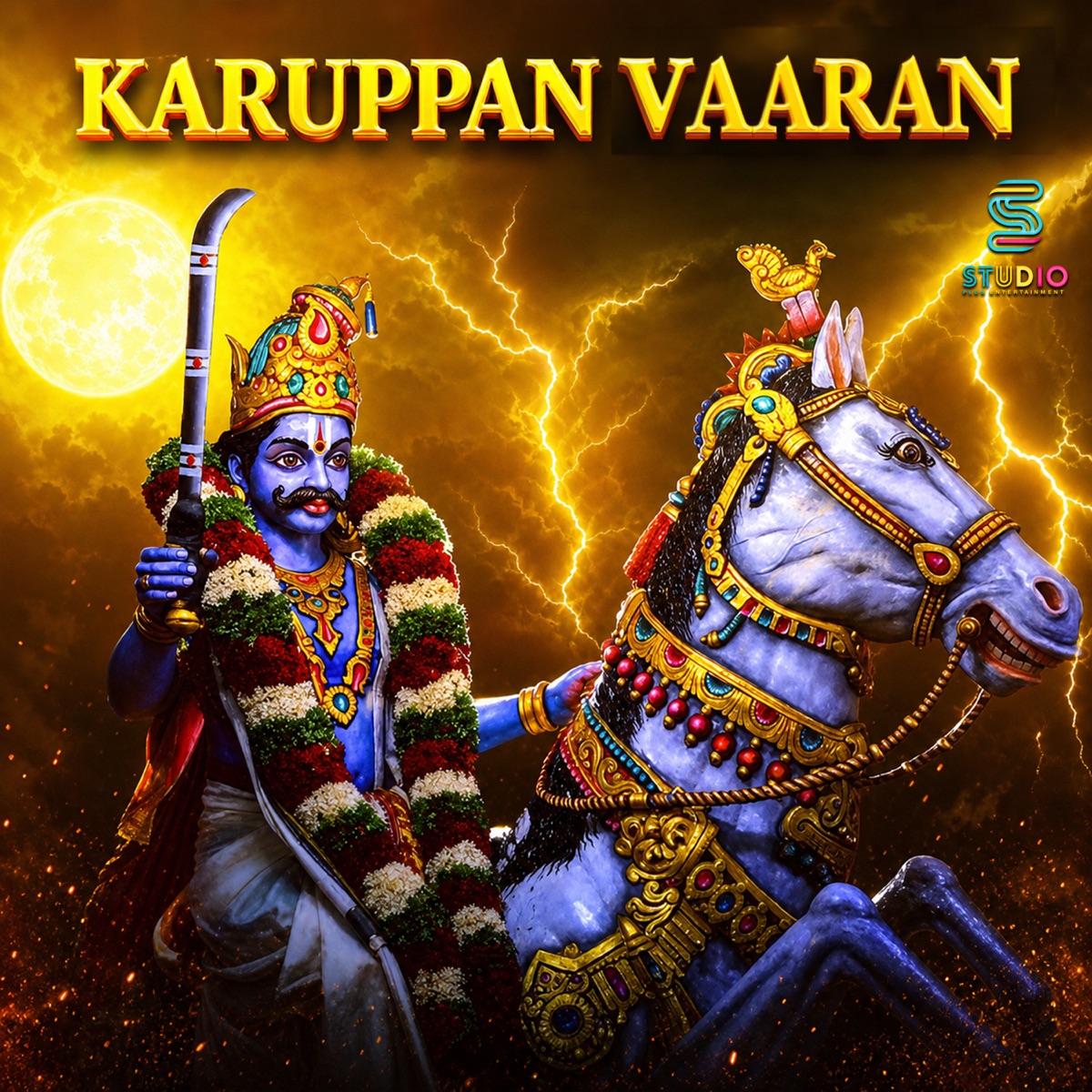 Karuppan Vaaran - Single by Velmurugan album cover