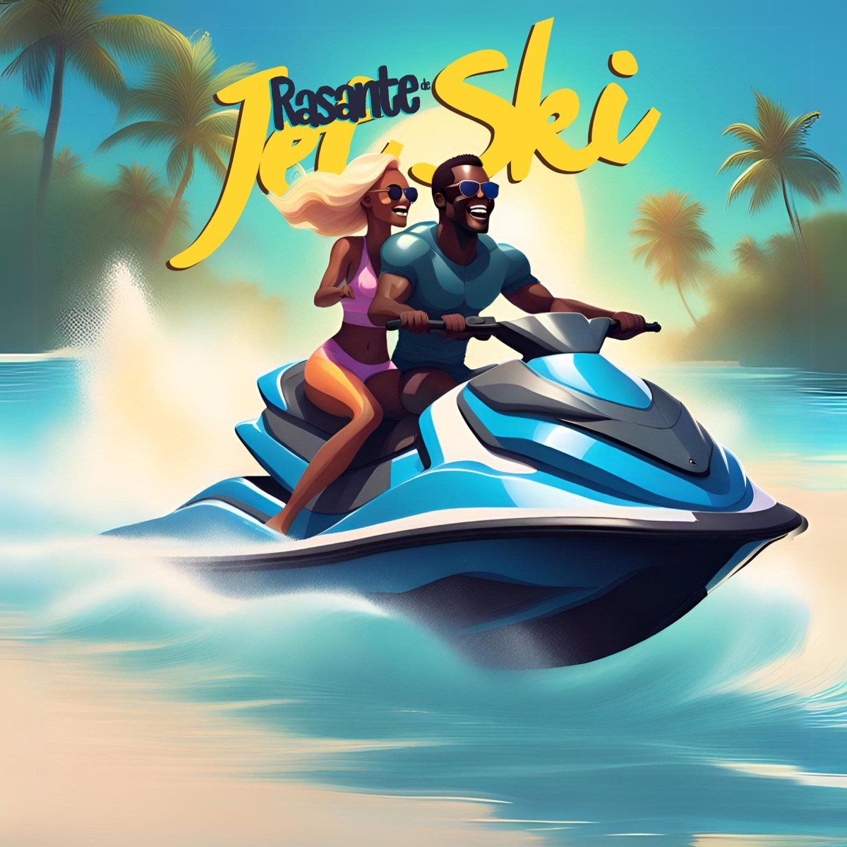 Rasante de Jet Ski - Single by Mc a Midia & Dj Jeffinho Thug album cover
