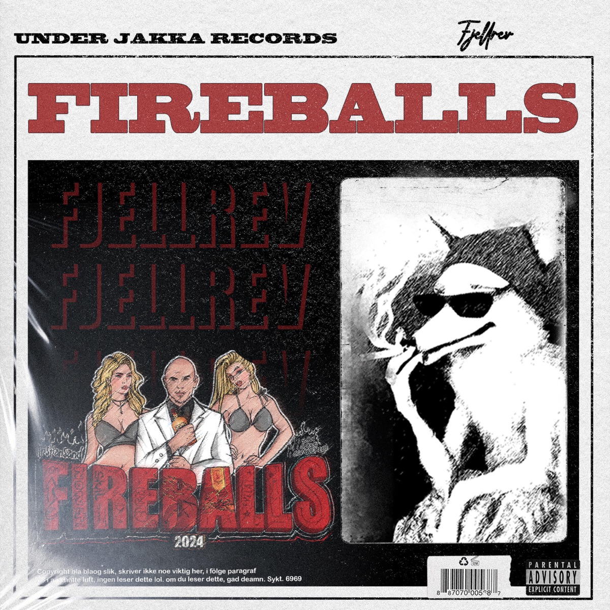 Fireballs - Single by Fjellrev album cover