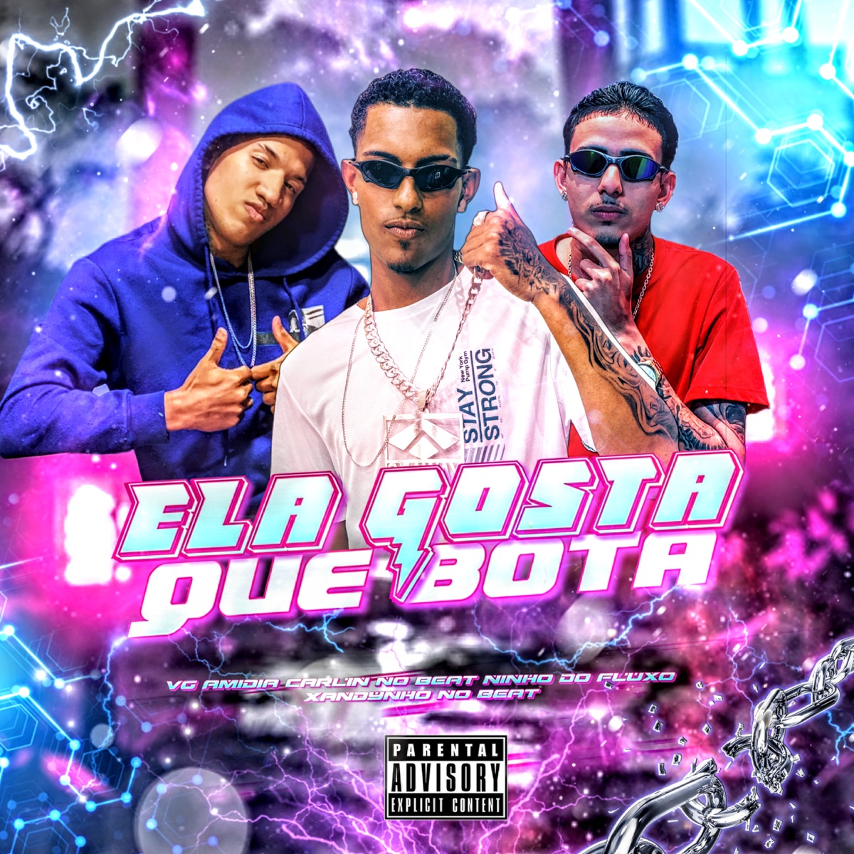 Ela Gosta Que Bota - Single by CARLIN NO BEAT, Ninho Do Fluxo & Vg Amidia album cover