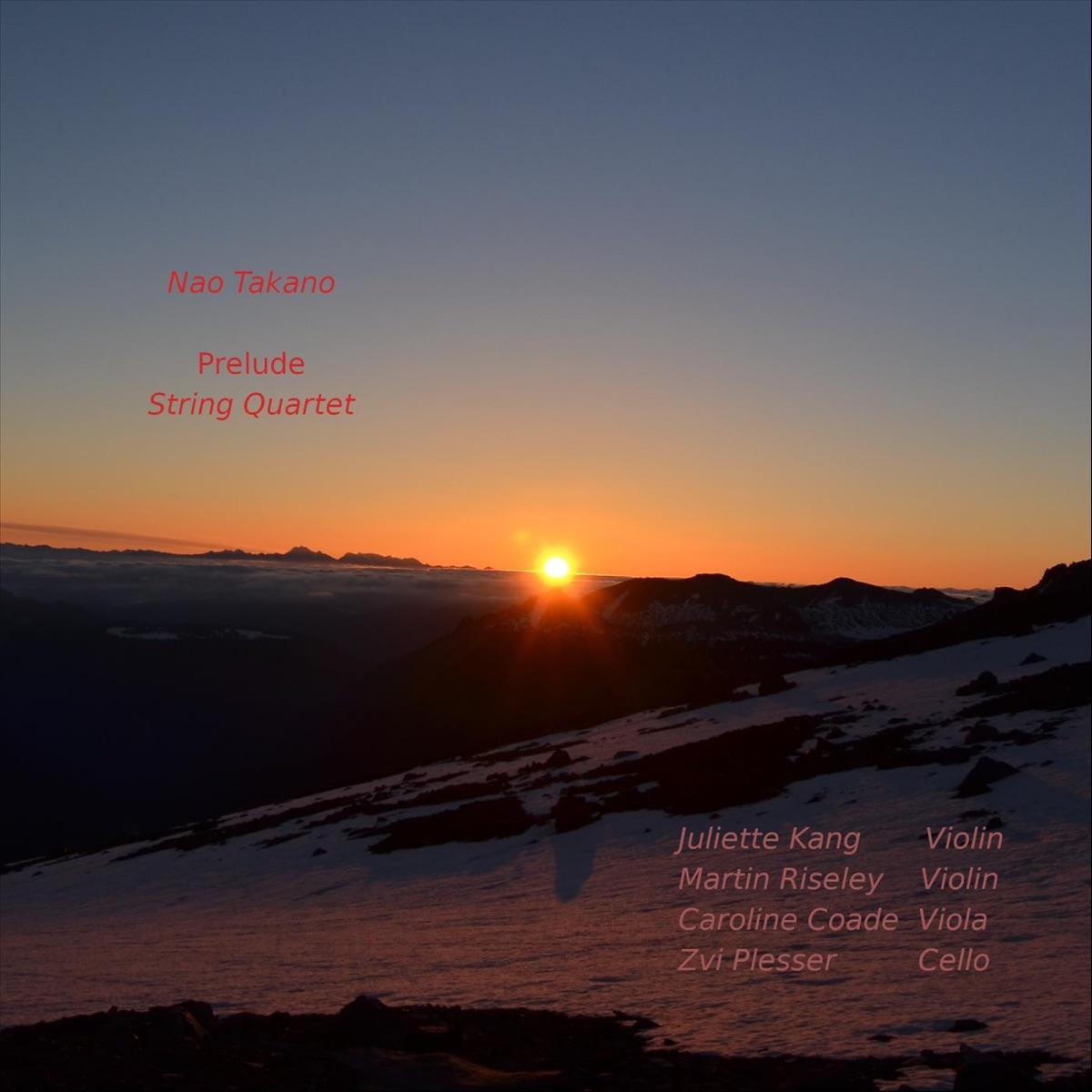 Prelude (Live) - Single by Juliette Kang, Martin Riseley, Caroline Coade & Zvi Plesser album cover