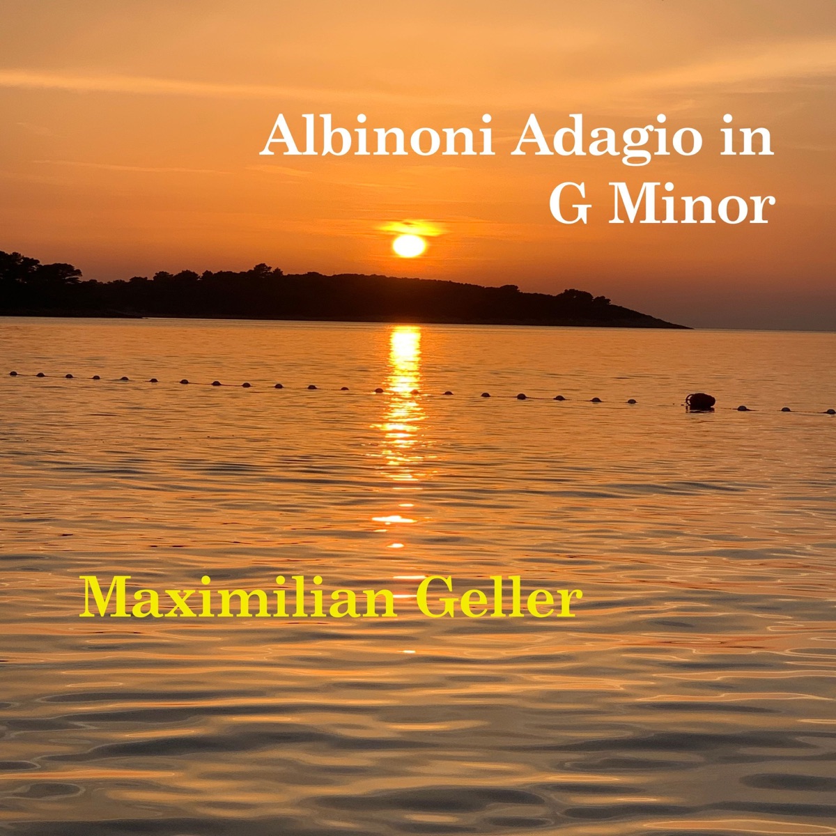 Albinoni Adagio in G Minor (Acoustic) - Single by Brigitte Geller & Maximilian Geller album cover