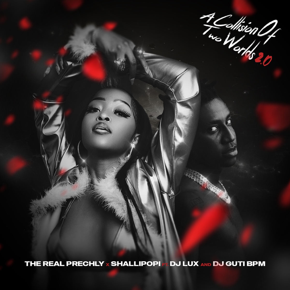 A Collision of Two Worlds 2.0 (feat. Dj Guti BPM & DJ Lux) - Single by The Real Prechly & Shallipopi album cover