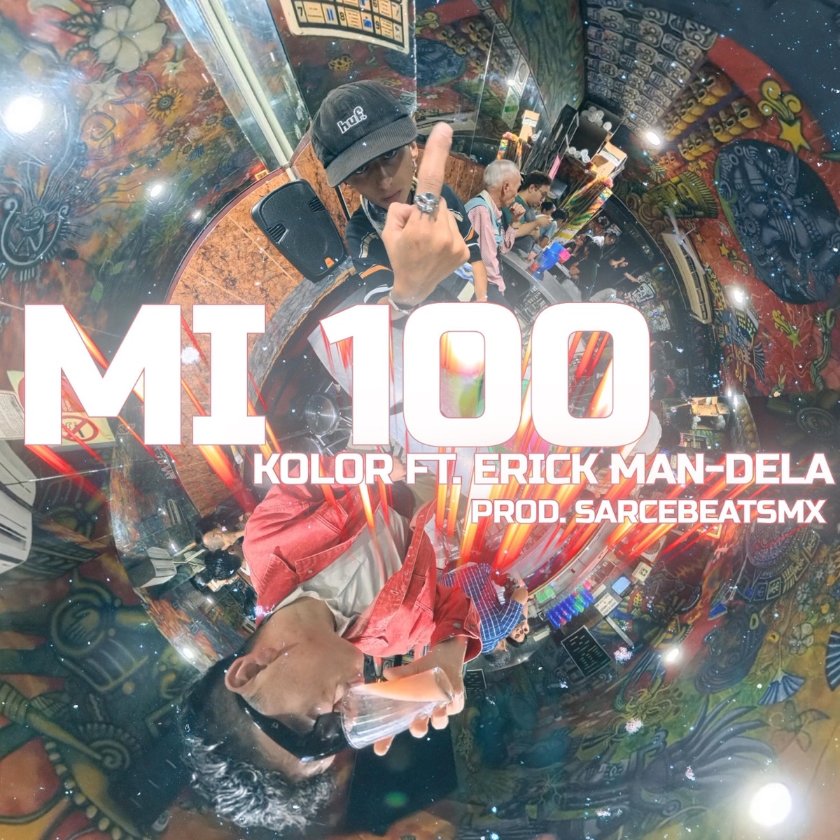 Mi 100 (feat. Erick Man-dela) - Single by Kolor album cover