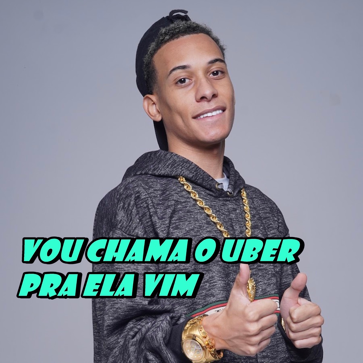 Vou Chama o Uber pra Ela Vim - Single by MC MN & LEANDR1N album cover