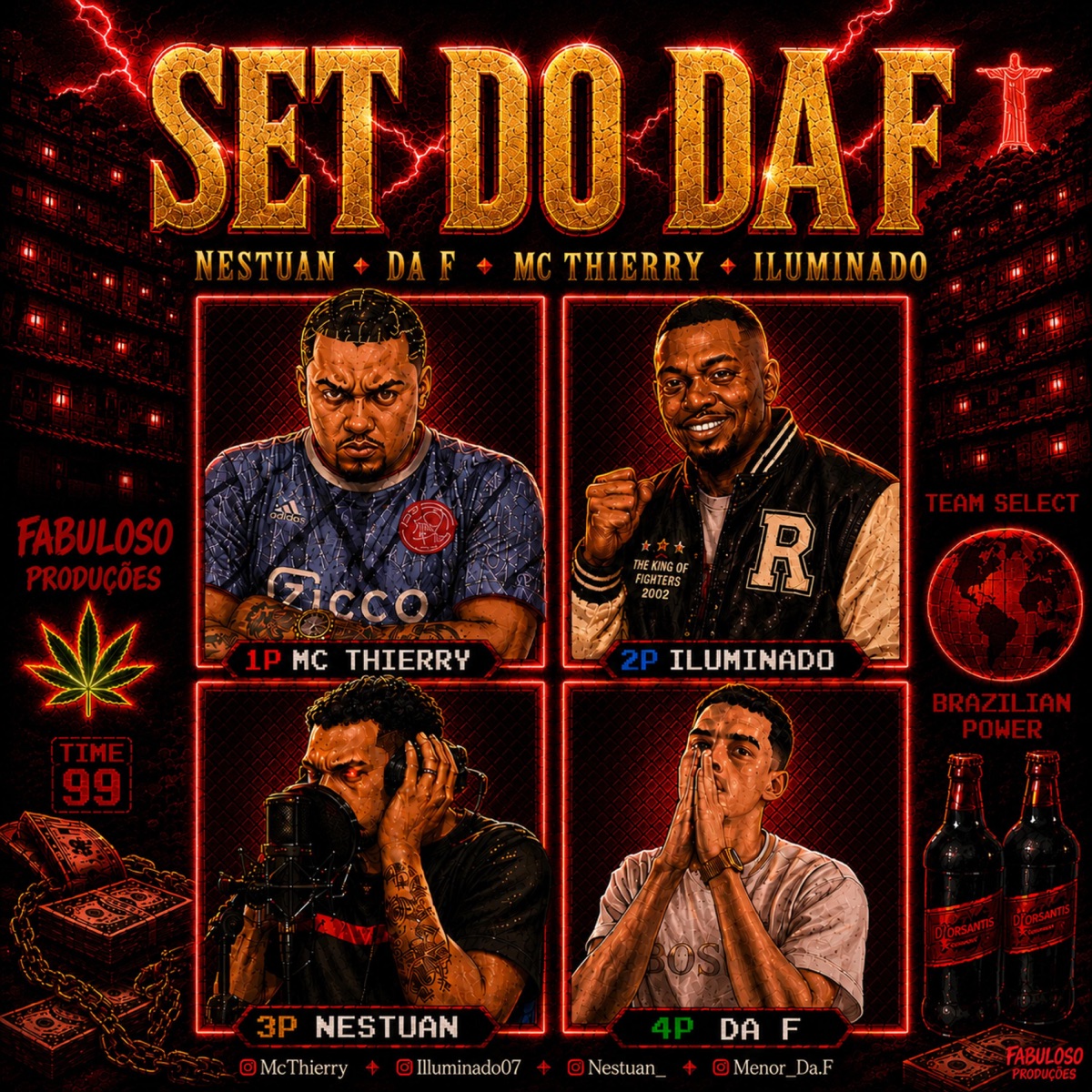 Set Do DaF (feat. prod.daf) - Single by Nestuan, MC Thierry & Iluminado album cover