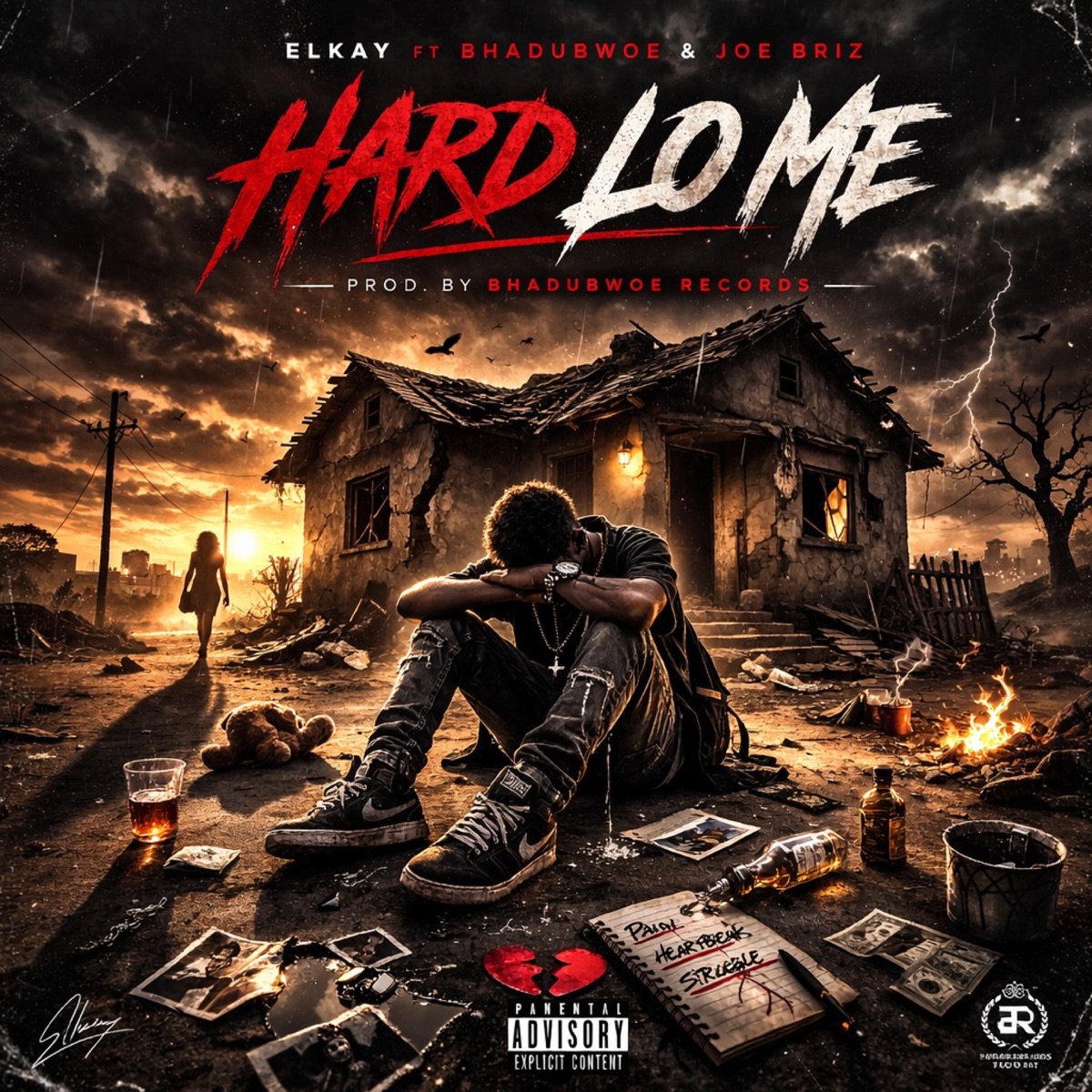 Hard Lo Me (feat. Joe Briz & BhaduBwoe) - Single by ELkay album cover