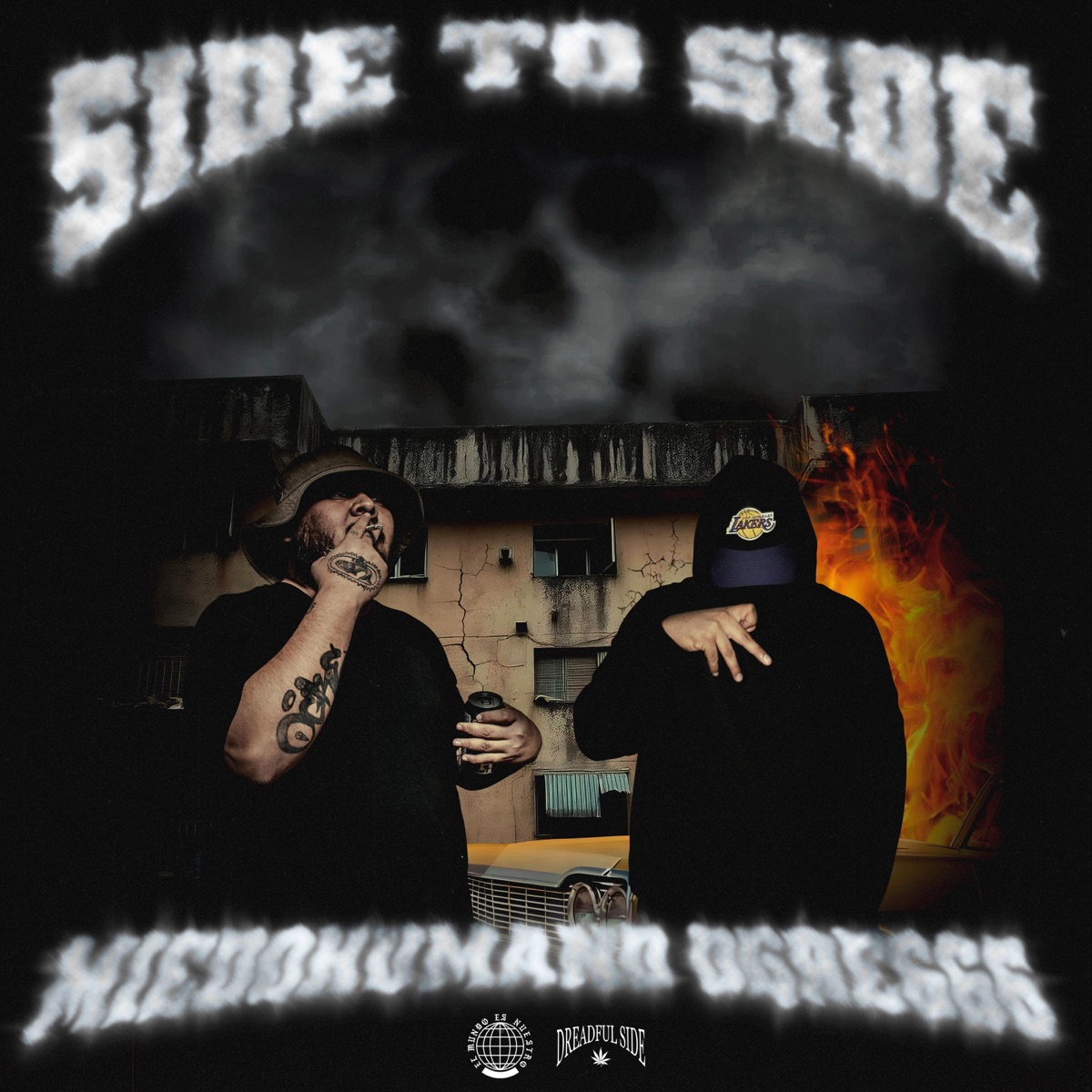 Side A (feat. MIEDOHUMANO) - Single by Ogre666 album cover