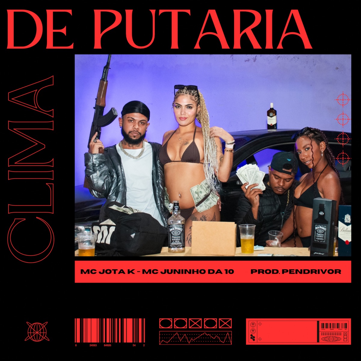 Clima de putaria (feat. Juninho da Dez) - Single by Mc Jota K album cover