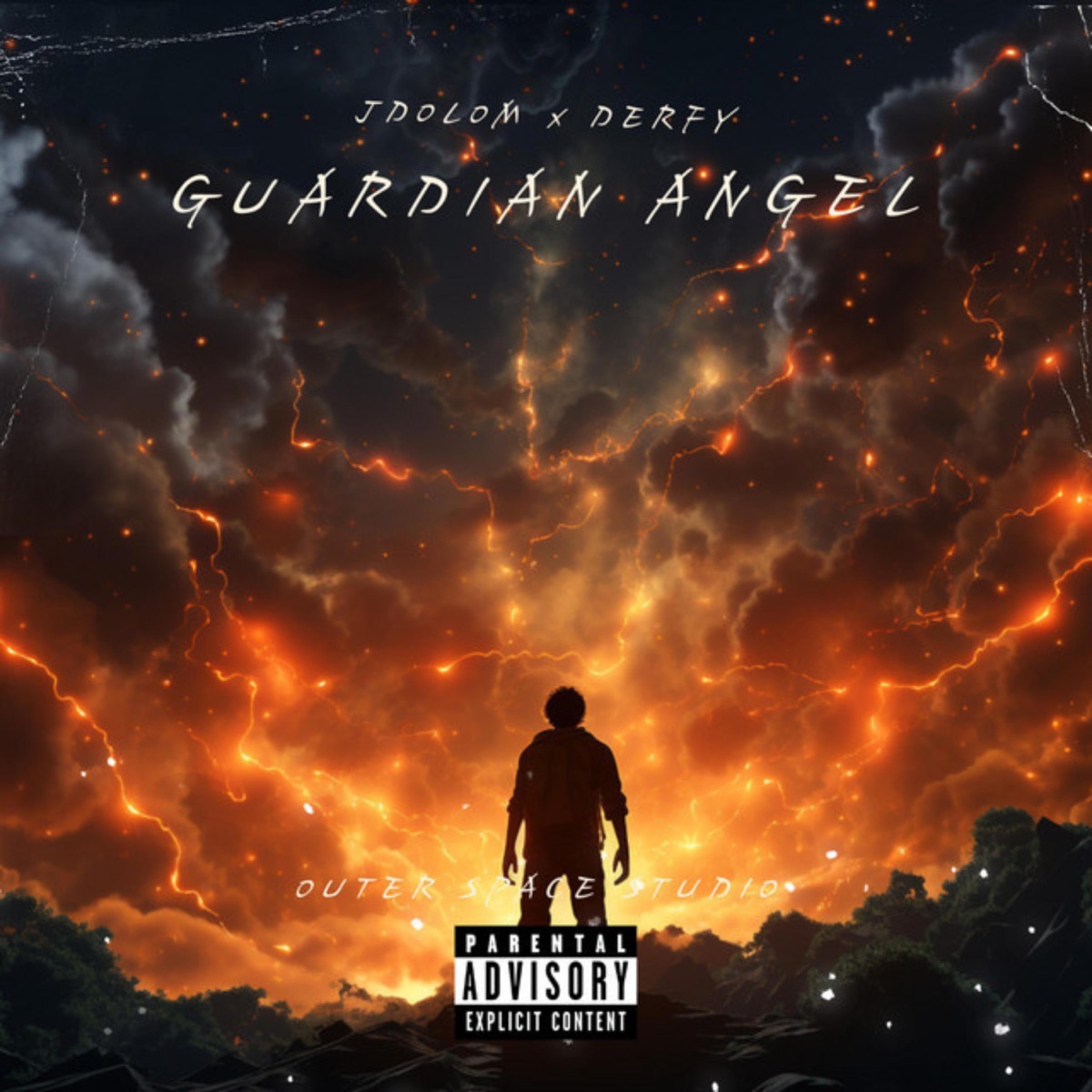 Guardian Angel (feat. Derfy) - Single by Jdolom album cover