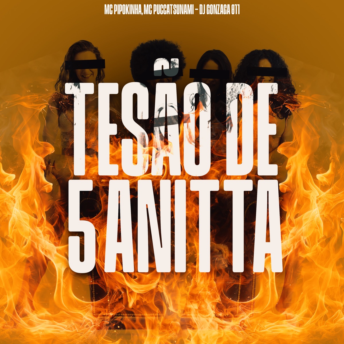 Tesão de 5 Anitta - Single by MC Pipokinha, Puccatsunami & dj gonzaga 011 album cover