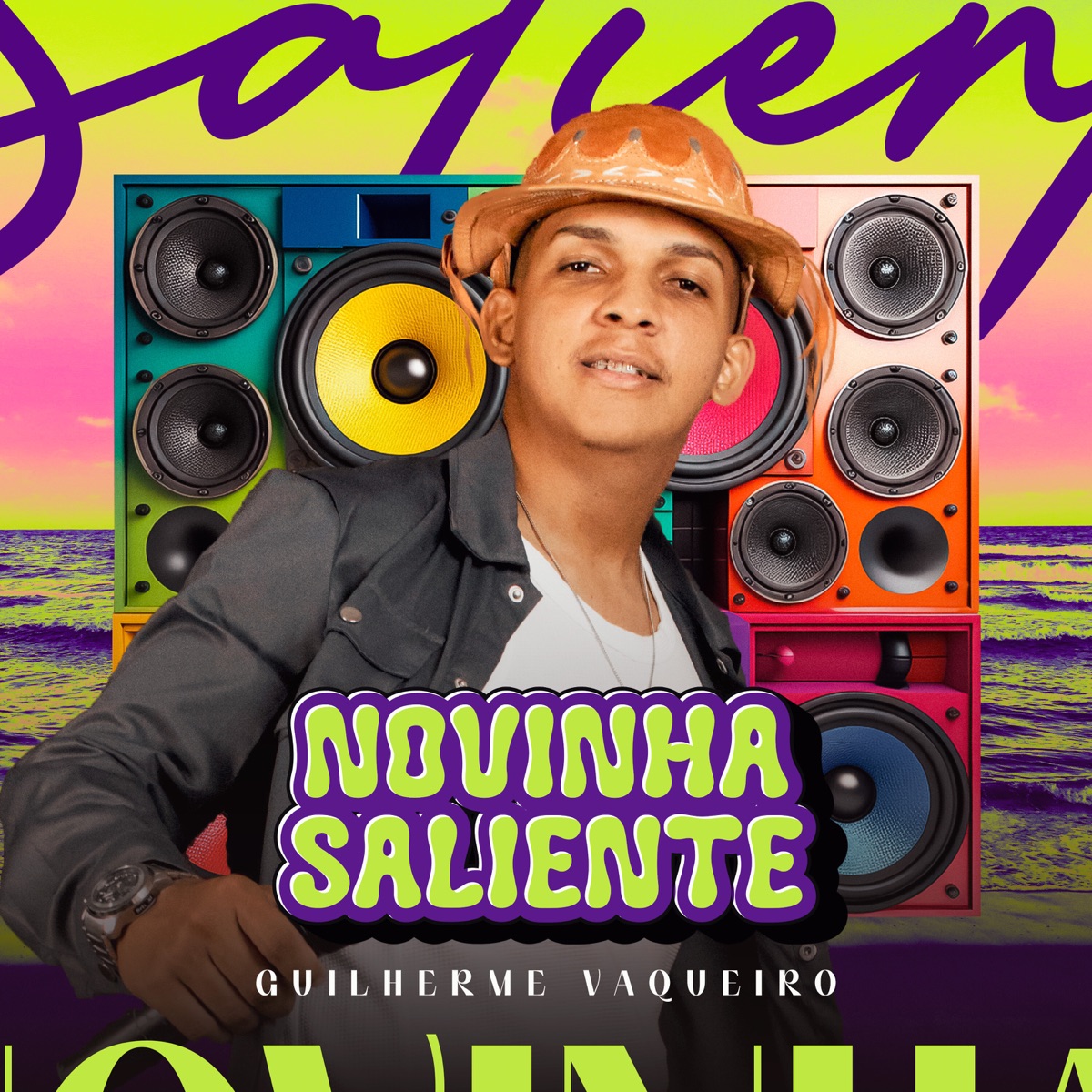 Novinha Saliente - Single by Guilherme Vaqueiro album cover