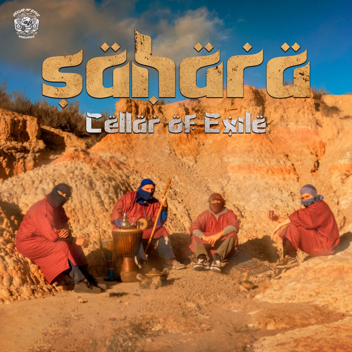 Sahara (feat. Sonk Style & Kai20pak & Enkhi) - Single by Cellar of Exile, David Barbieri & CscBeats album cover
