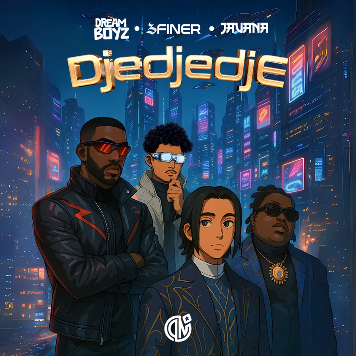 Djedjedje - Single by Dream Boyz, 3 Finer & Javana album cover