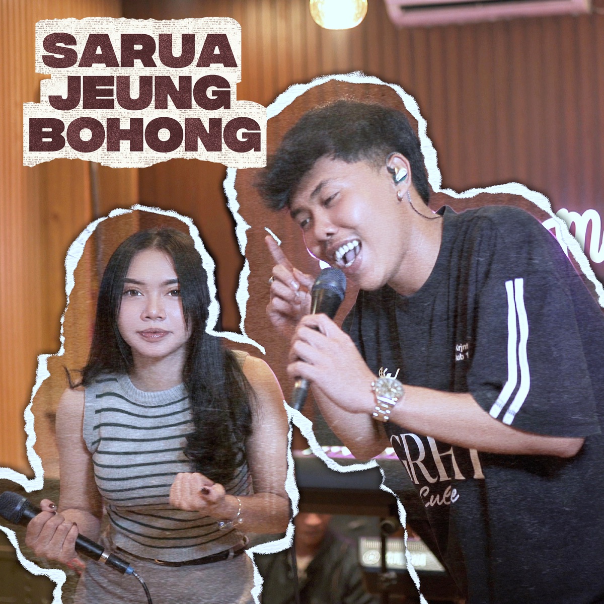 Sarua Jeung Bohong (Live) [feat. masder] - Single by Chelen Putri & Bandung Music album cover