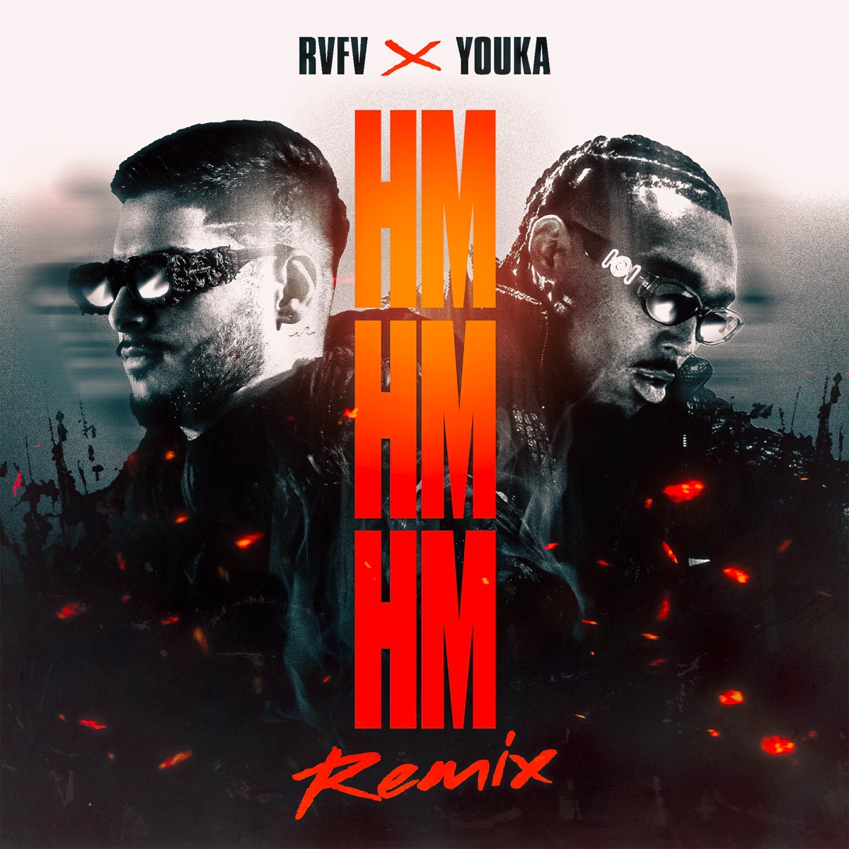Hm Hm Hm (Remix) - Single by Rvfv, Youka & Wesh Music album cover