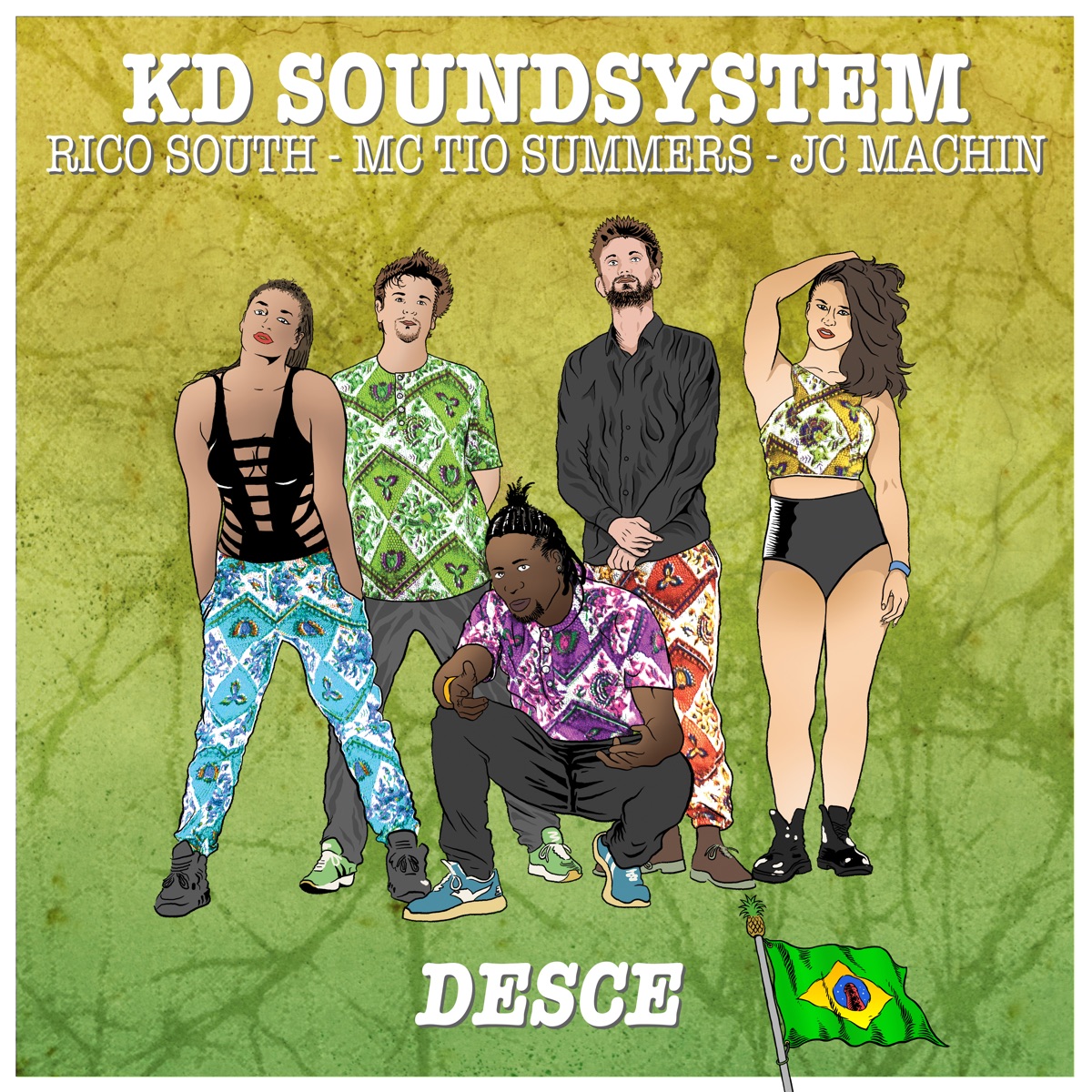 Desce (feat. JC Machin) - Single by KD Soundsystem, Mc Tio Summers & Rico South album cover