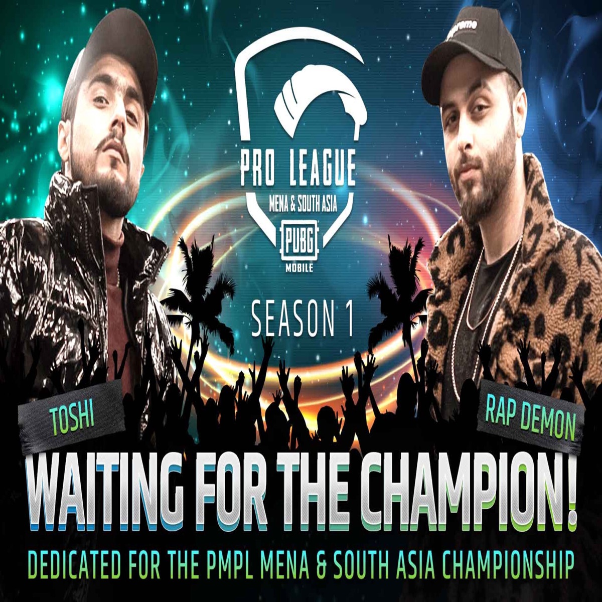Waiting For The Champion, (PUBG PMPL Anthem) - Single by Toshi & Rap Demon album cover