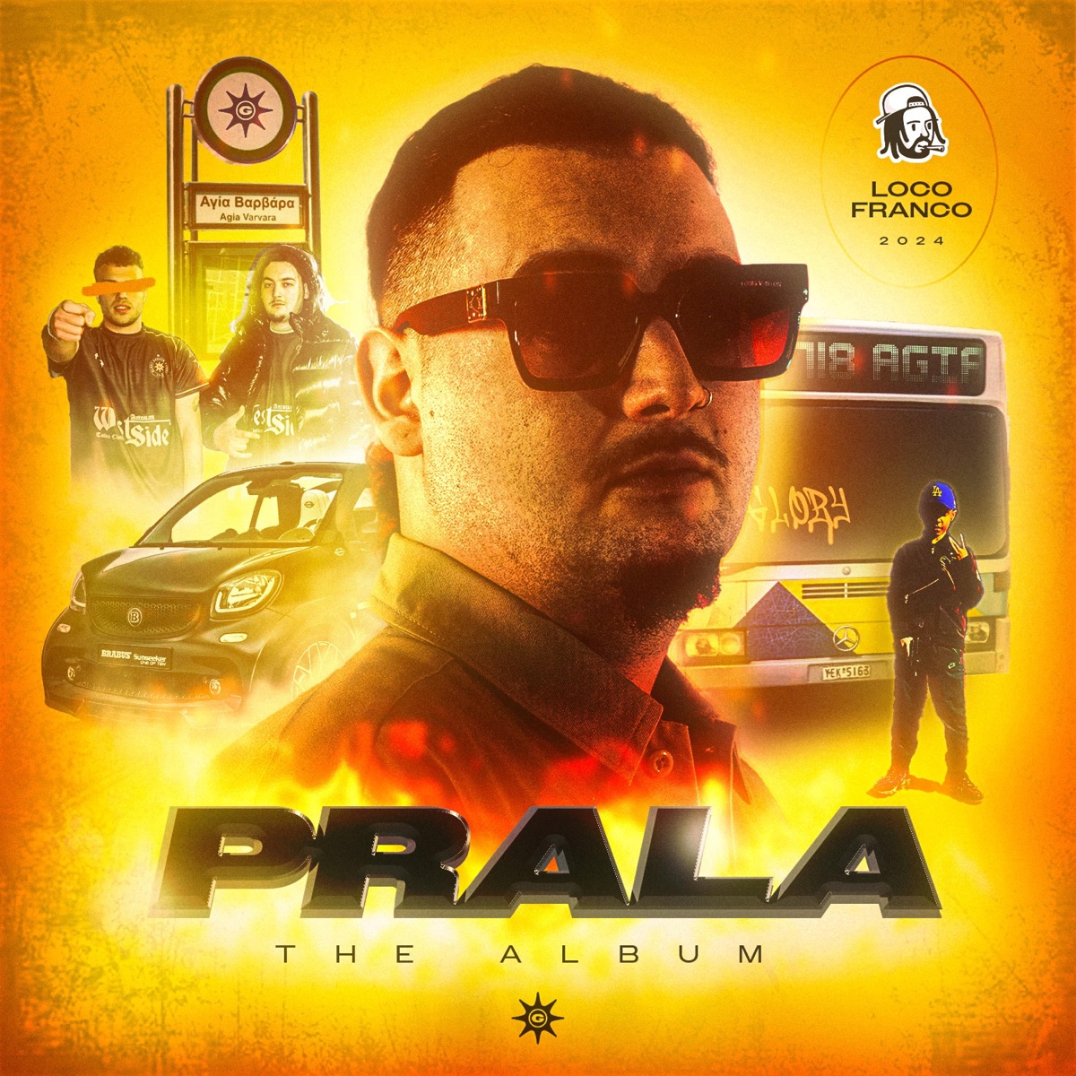 PRALA THE ALBUM by Loco Franco album cover