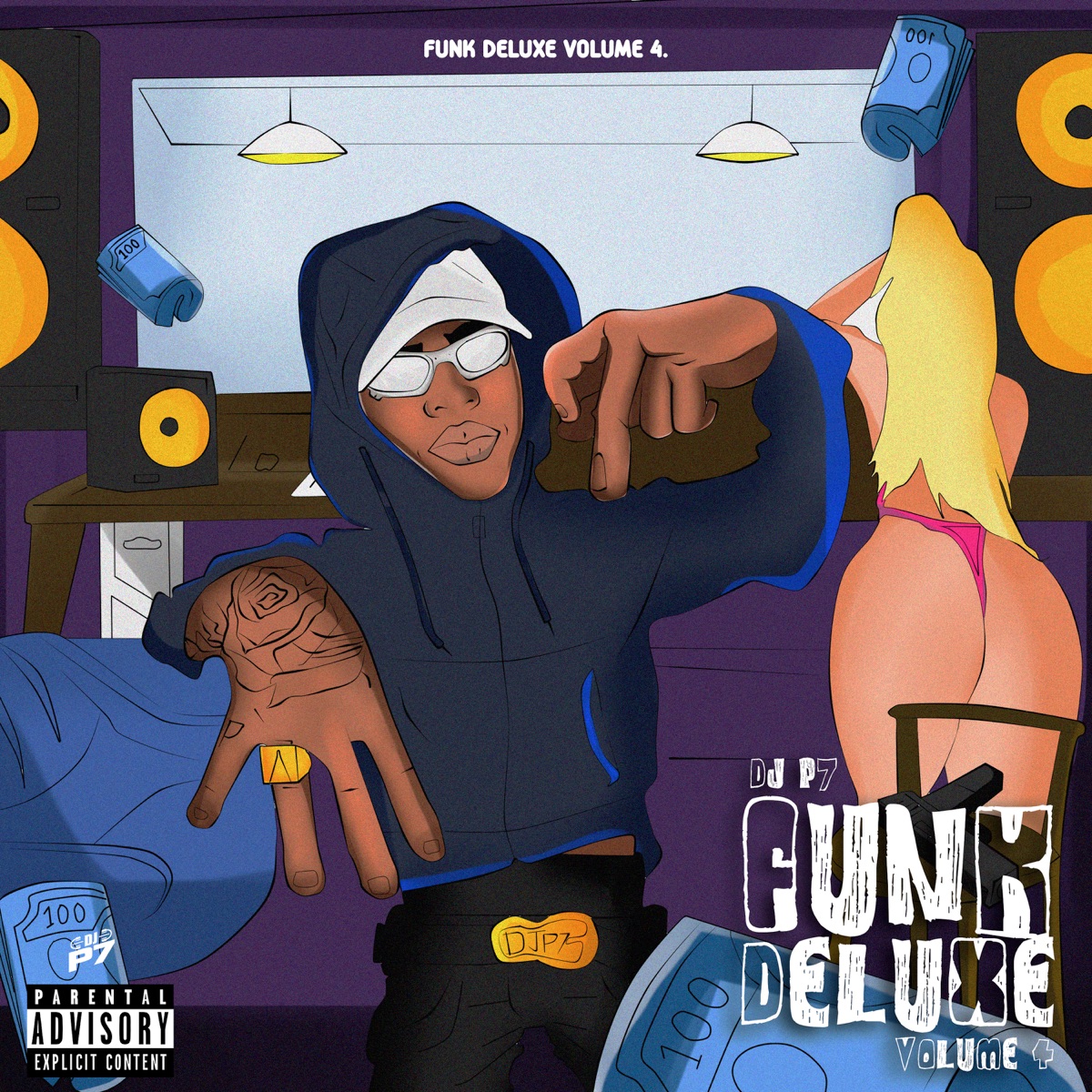 Funk Deluxe 4 by DJ P7 album cover