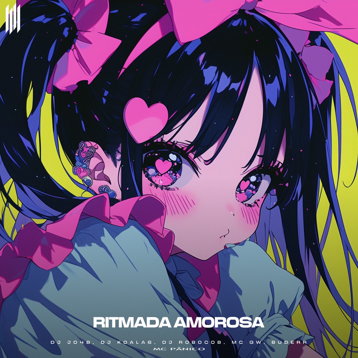 RITMADA AMOROSA (feat. MC GW & Mc Panico) - Single by DJ JO4B, DJ KOALA6, DJ ROBOCOP MF & Bruderr album cover