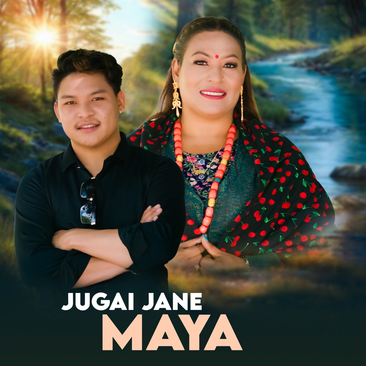 Jugai Jane Maya - Single by Sidartha Magar & Kalika Roka album cover