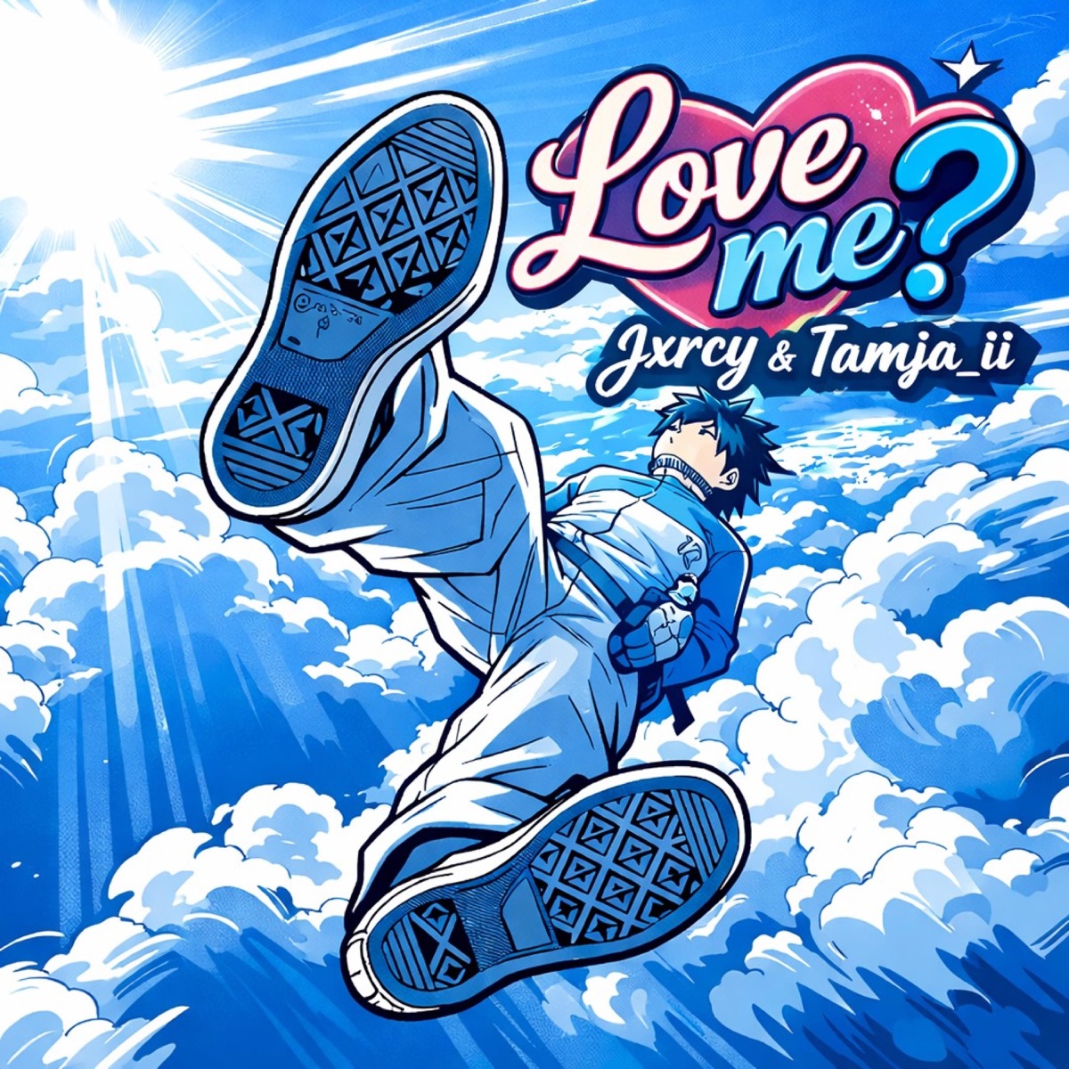 Love me ? (feat. Tamja_ii) - Single by Jxrcy$ album cover