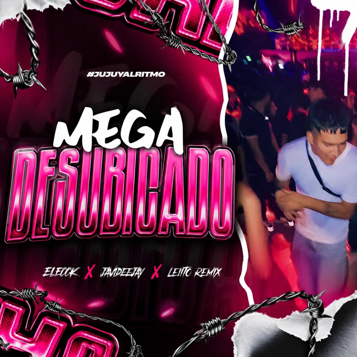 MEGA DESUBICADO (feat. Javi martiness & Leiito remix) - Single by EL ECCK album cover