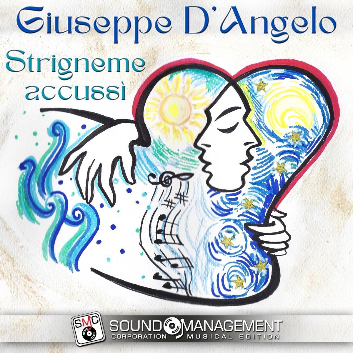 Strigneme Accussì - Single by Giuseppe D'Angelo album cover