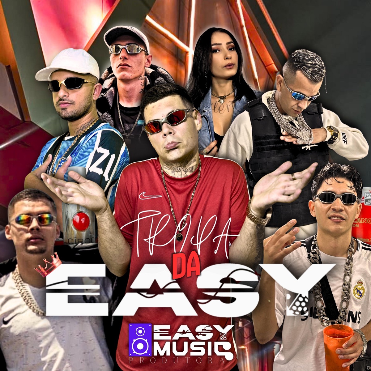 Tropa da Easy (feat. Mc Rois, Mc Gordin JP, Biel do Santa, MC WH12 & Cdo Beats) - Single by MC LZO Oficial, Valénte & Mc Alex CDO album cover
