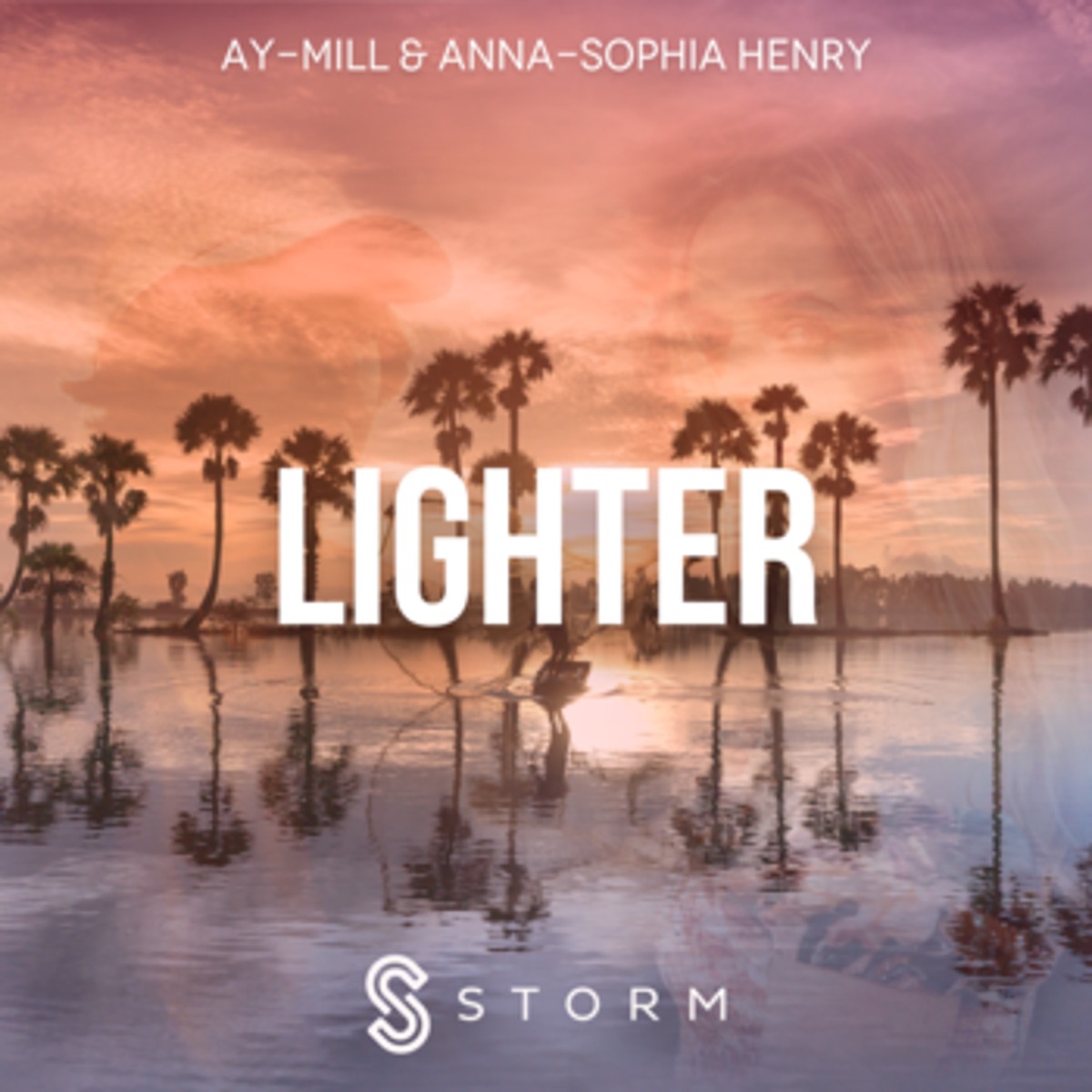 Lighter - Single by ay-Mill & Anna-Sophia Henry album cover