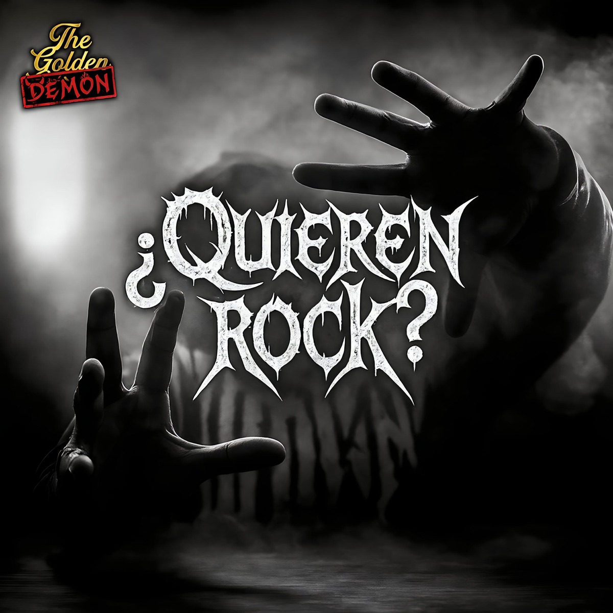 ¿QUIEREN ROCK? (feat. The Golden Demon) - Single by The Golden Gárage album cover